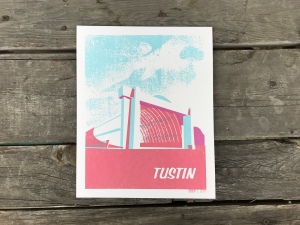 Tustin Hangars Sunset Series Print